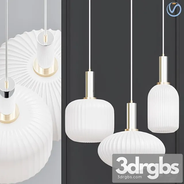 Ferm living chinese lantern white_2 3D Model Download