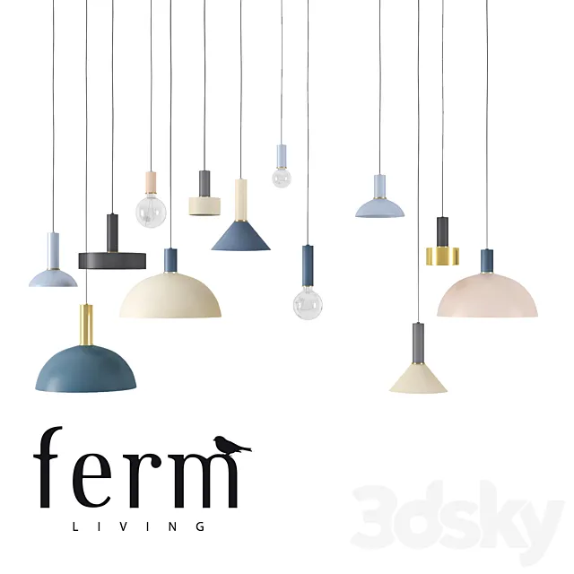 Ferm Living – Collect Lighting 3D Model