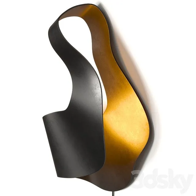 Ferm Living Oyster Wall Lamp 3D Model Ferm Living Oyster Wall Lamp 3D Model