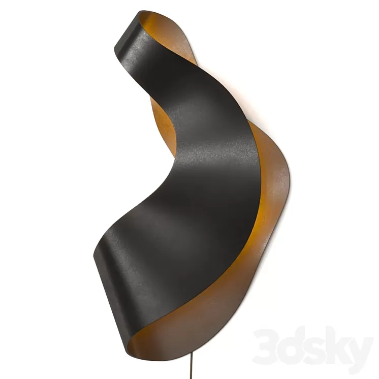 Ferm Living Oyster Wall Lamp 3D Model Free Download