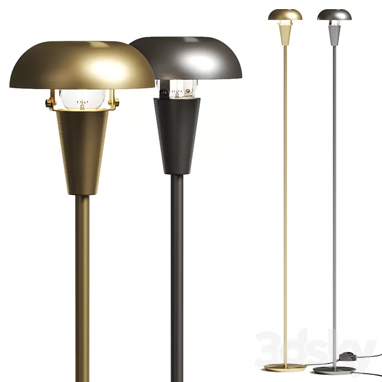 Ferm Living Tiny Floor Lamp 3D Model Free Download Ferm Living Tiny Floor Lamp 3D Model Free Download