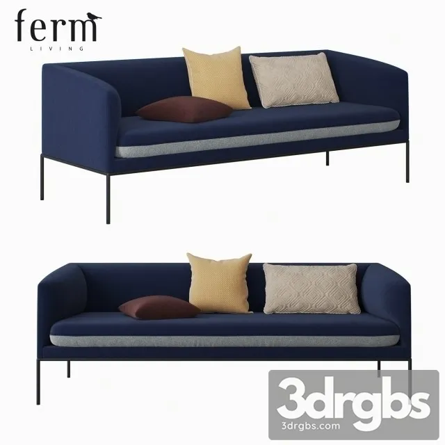 Ferm Turn Sofa 3D Model Download Ferm Turn Sofa 3D Model Download