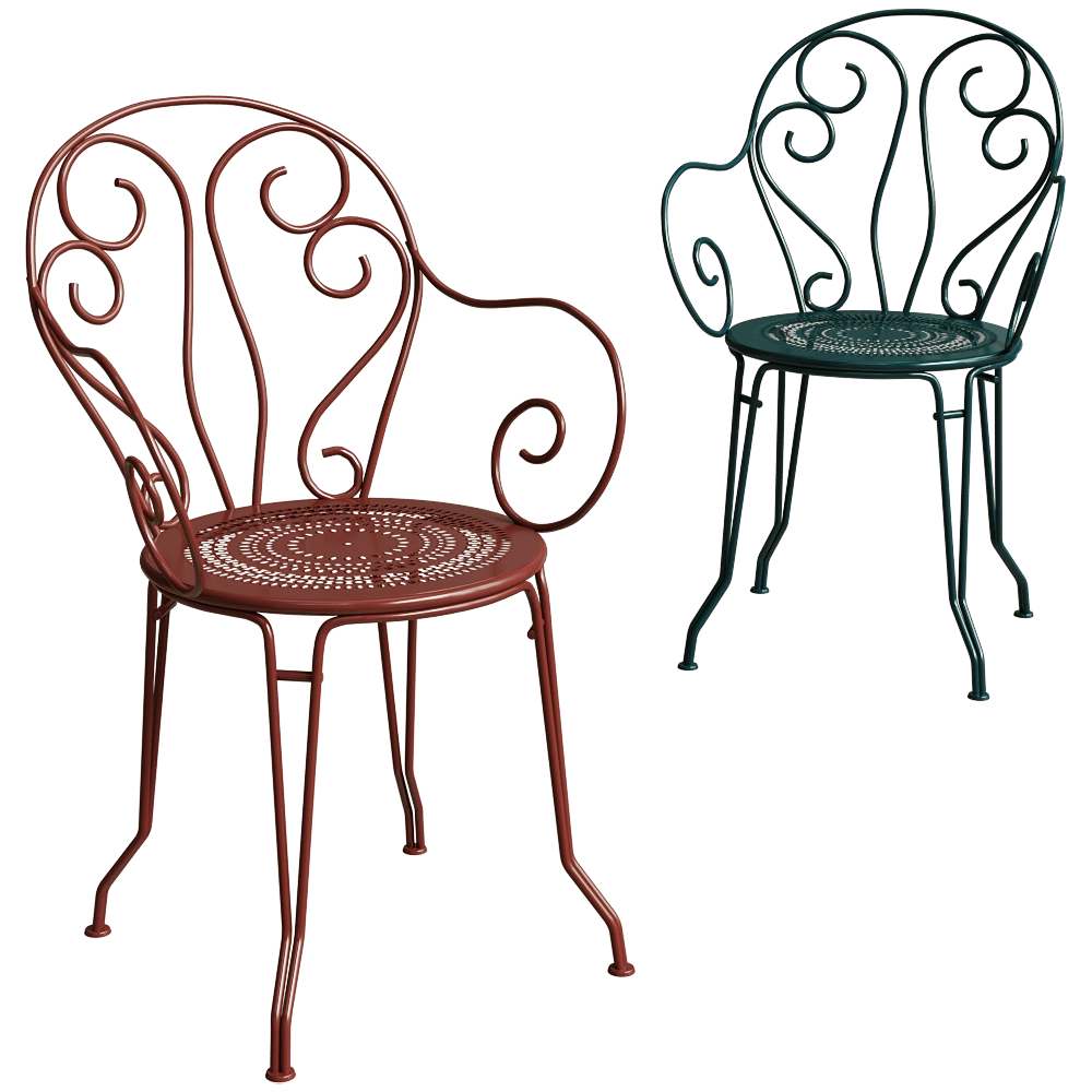 Fermob – Armchair Montmartre 3D Model