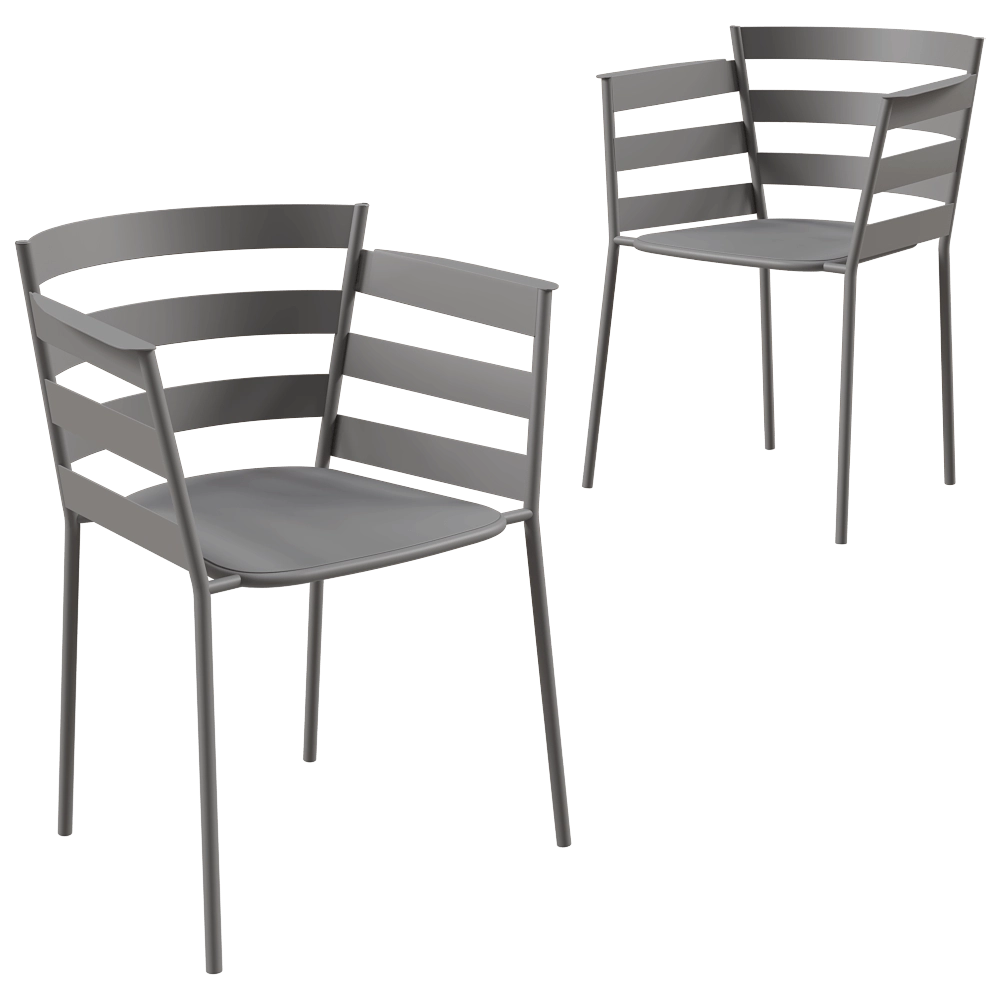 Fermob – Armchair Rythmic 3D Model