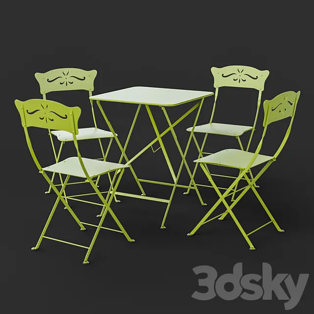 Fermob bagatelle & bistro 3D Model