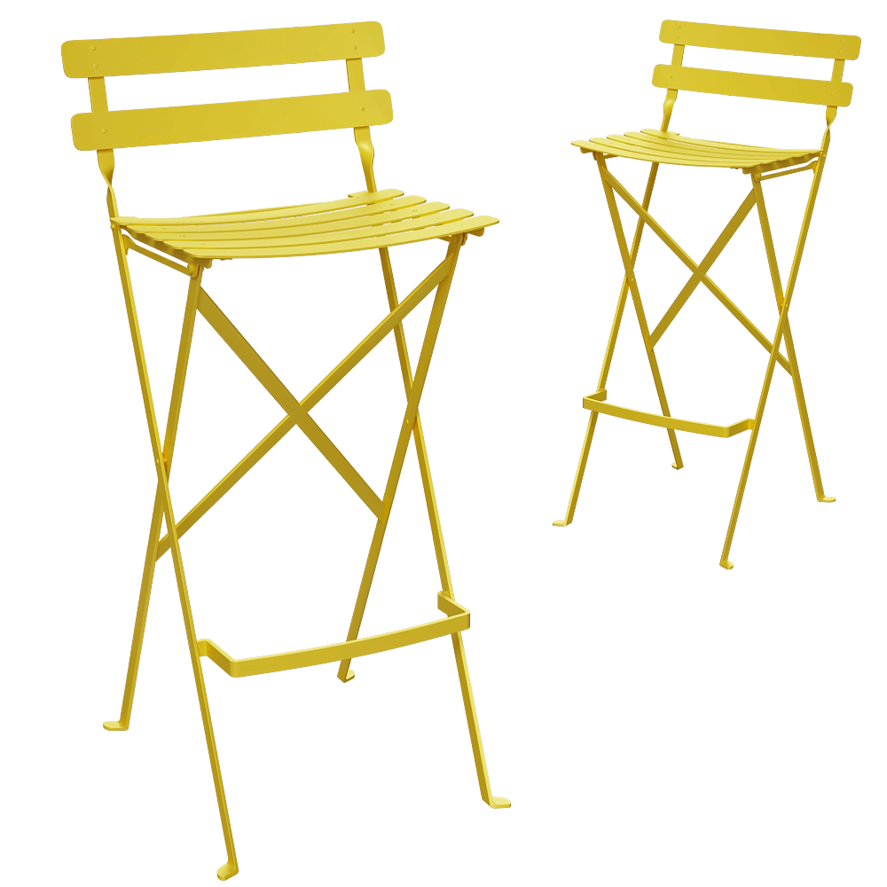 Fermob – Barstool Bistro 3D Model Fermob – Barstool Bistro 3D Model