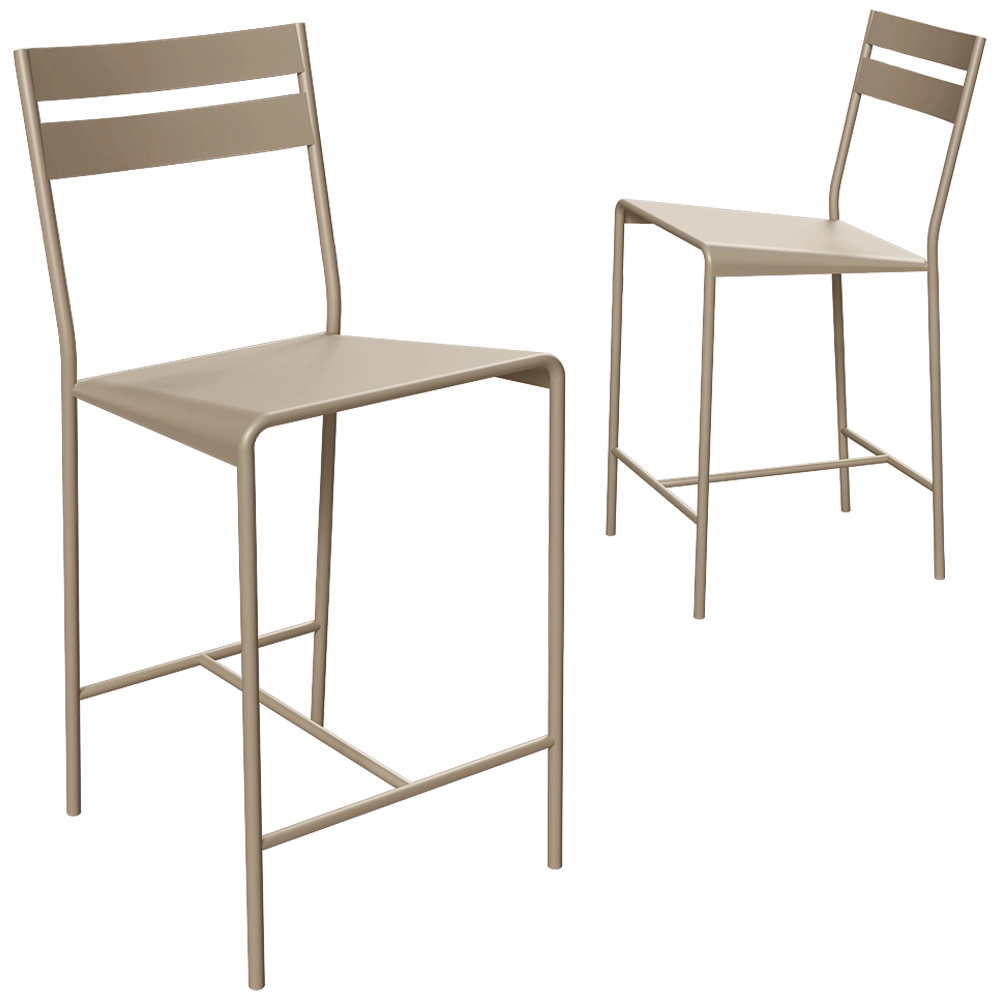 Fermob – Barstool Facto 3D Model Fermob – Barstool Facto 3D Model