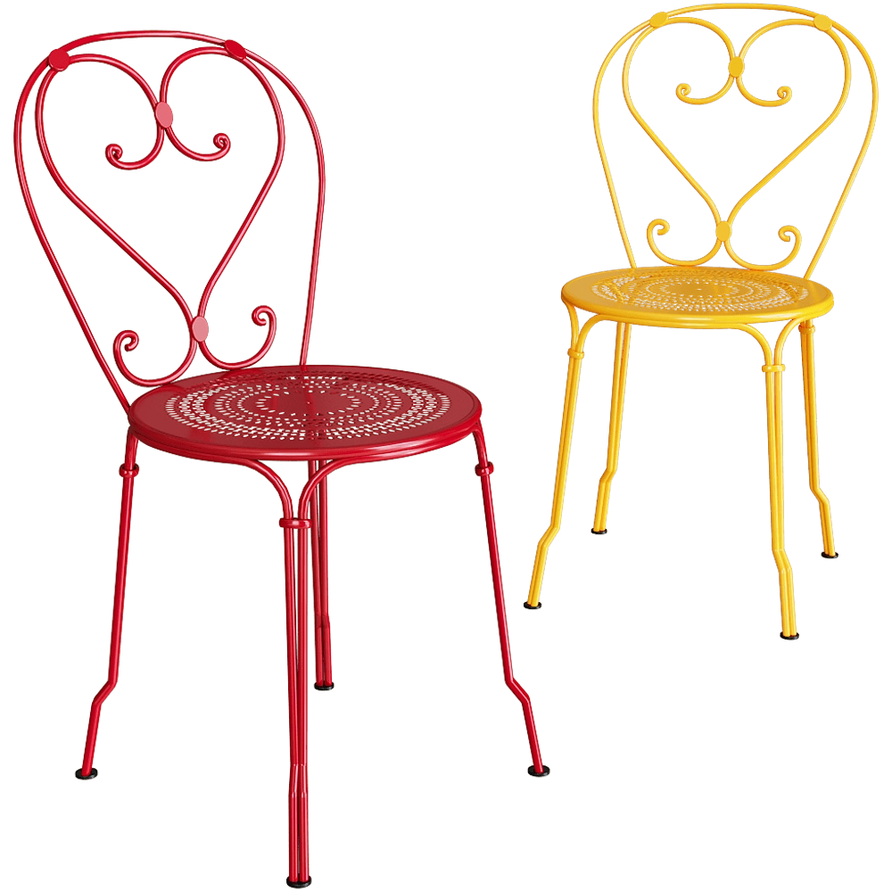 Fermob – Chair 1900 3D Model Fermob – Chair 1900 3D Model
