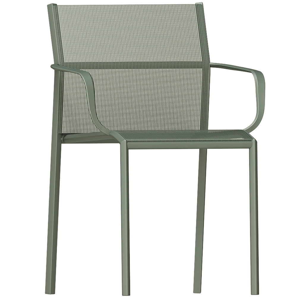 Fermob – Chair Cadiz with armrest 3D Model Fermob – Chair Cadiz with armrest 3D Model