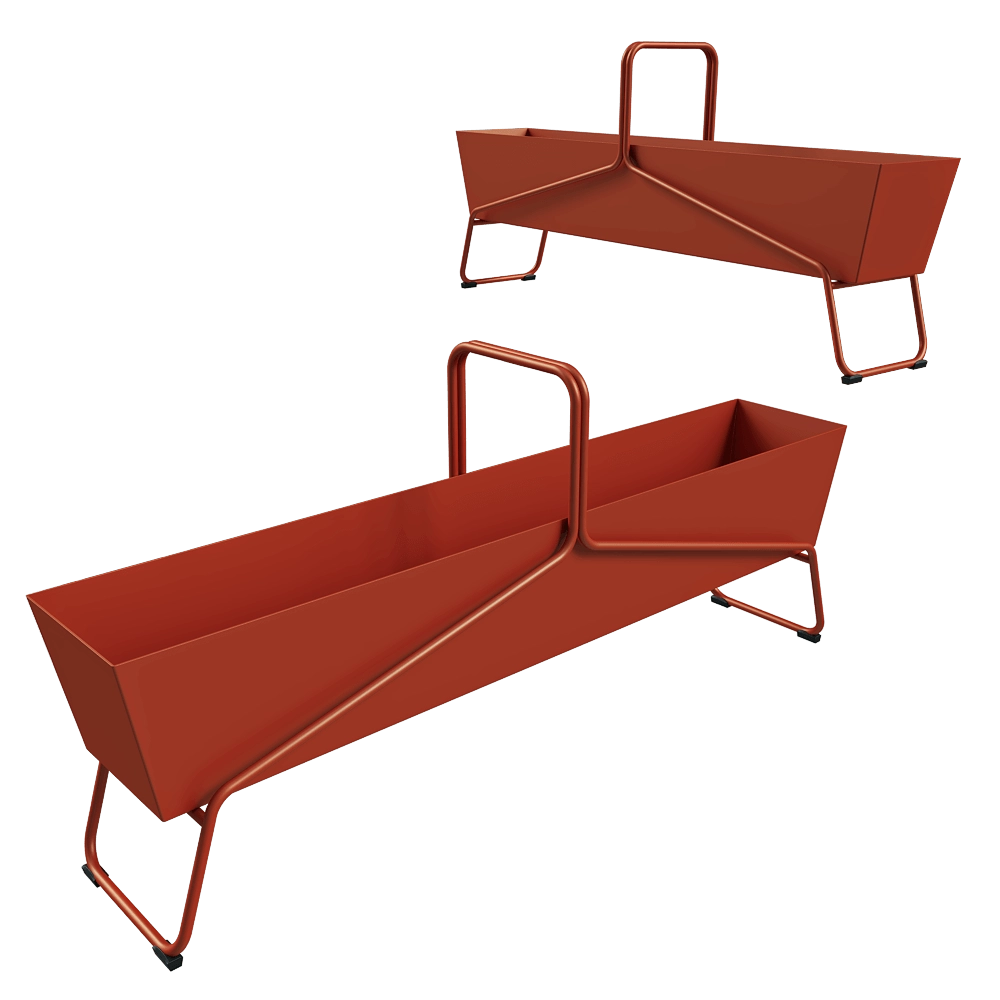 Fermob – Long planter Basket 3D Model