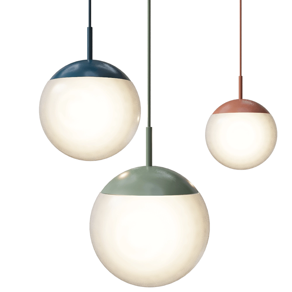 Fermob – Pendant lamp Mooon 3D Model