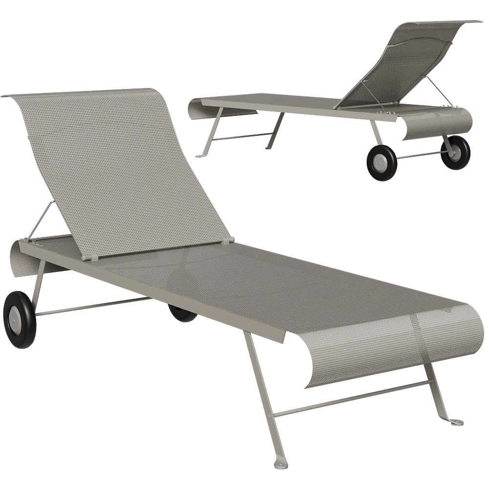 Fermob – Premium Sunlounger Dune 3D Model Fermob – Premium Sunlounger Dune 3D Model