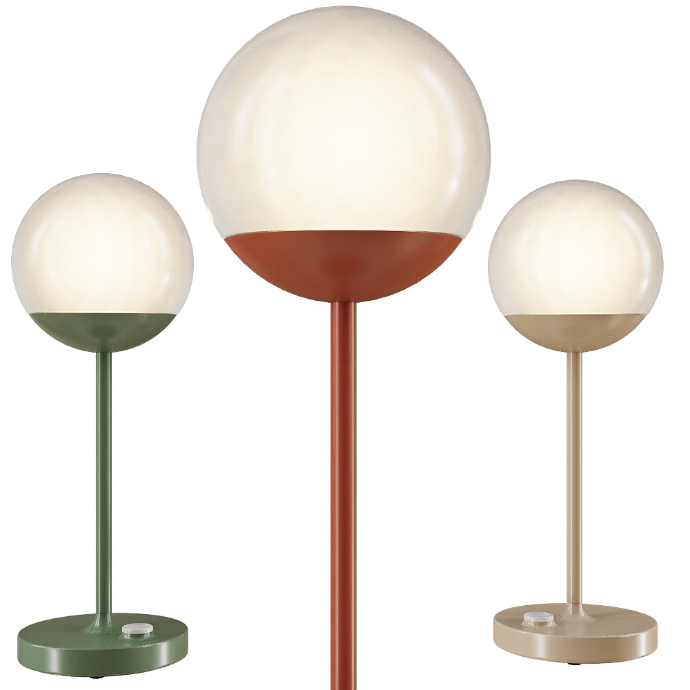 Fermob – Table lamp Mooon 3D Model Fermob – Table lamp Mooon 3D Model