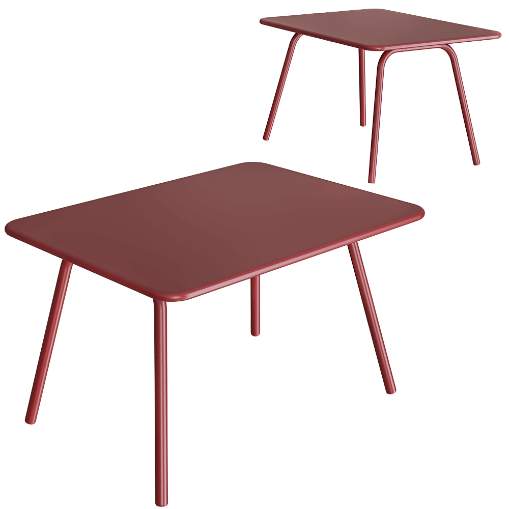 Fermob – Table Luxembourg Kid 3D Model Fermob – Table Luxembourg Kid 3D Model