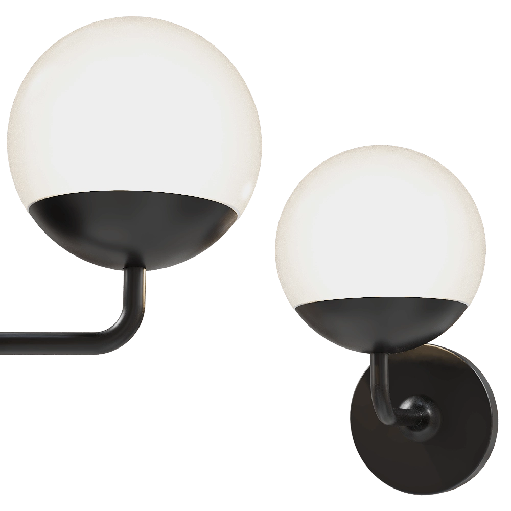 Fermob – Wall lamp Mooon 3D Model Fermob – Wall lamp Mooon 3D Model