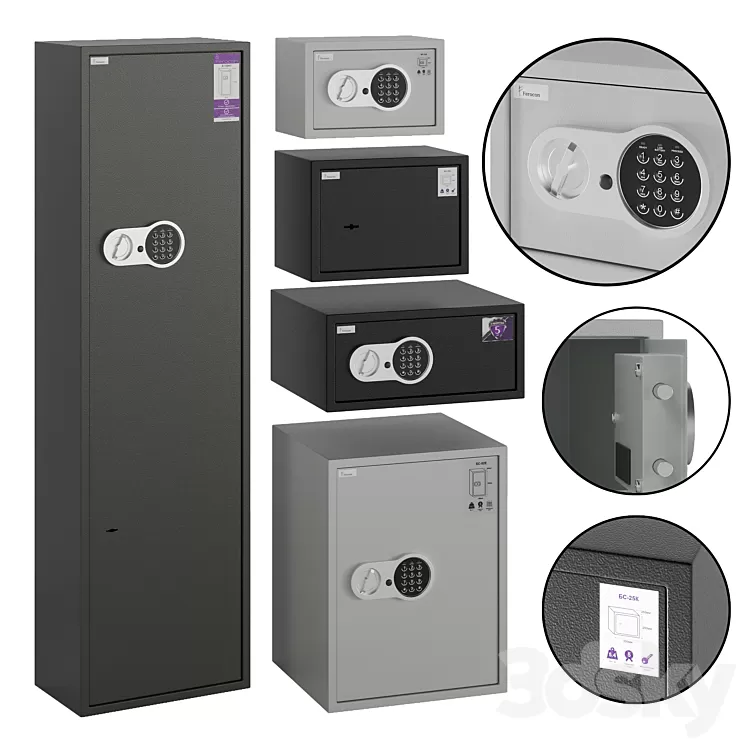 Ferocon Safe Set 3D Model