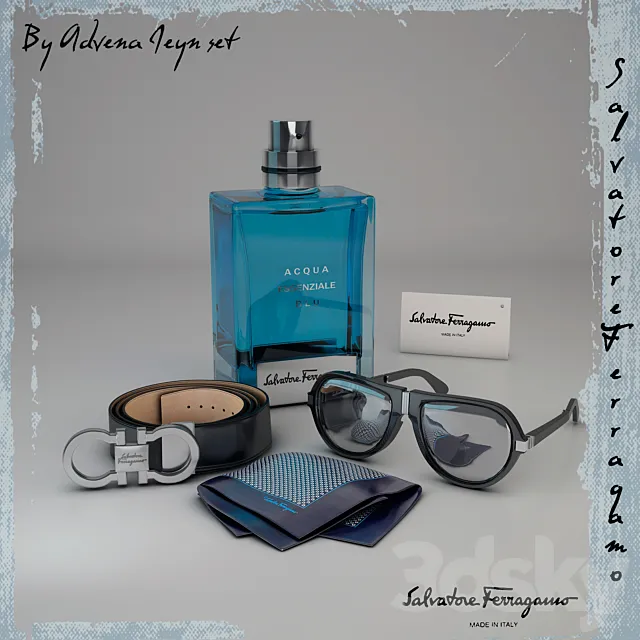 Ferragamo set 3DModel Ferragamo set 3DModel