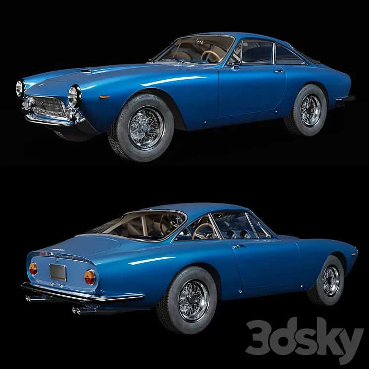 Ferrari 250 GT 3D Model Free Download