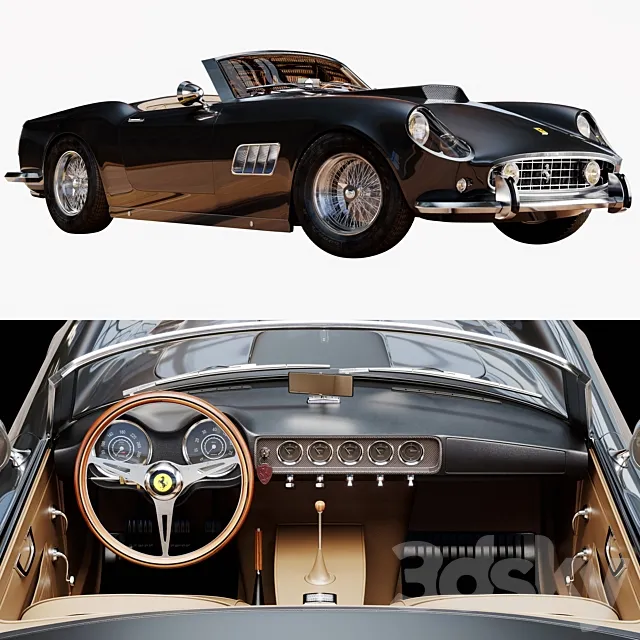 Ferrari 250 GT SWB California Spyder 3DModel
