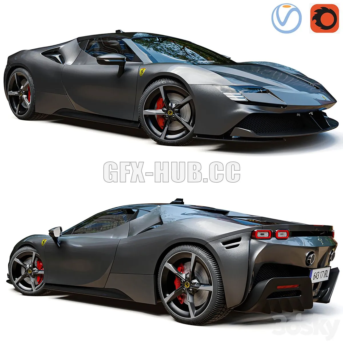 Ferrari SF90 Free Download