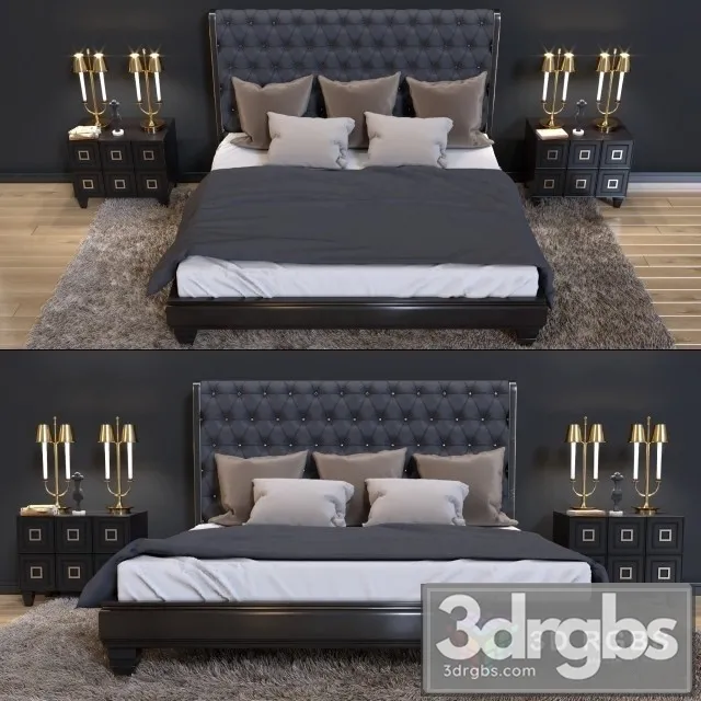 Ferre Home Bed 3D Model Download Ferre Home Bed 3D Model Download