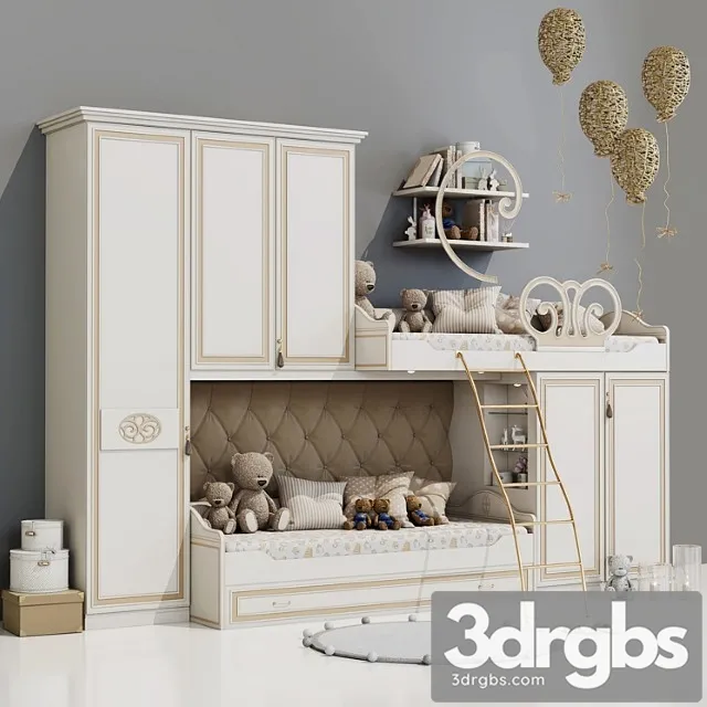 Ferretti E Ferretti Happy Night Composizione 403 3D Model Download