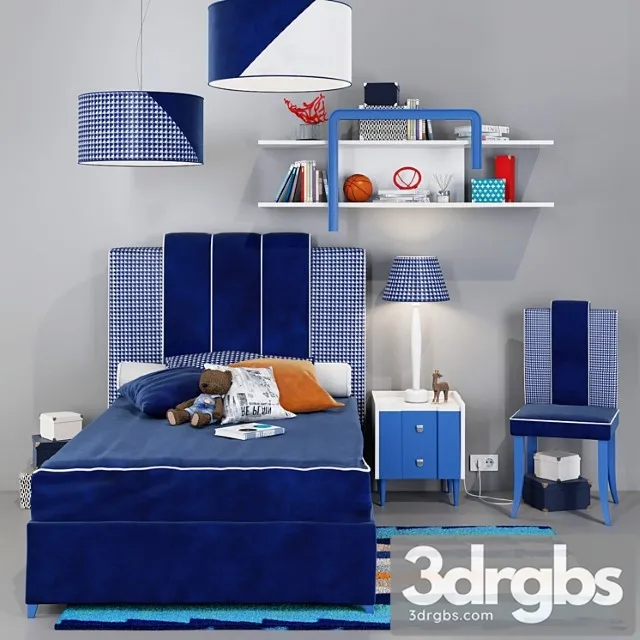 Ferretti E Ferretti Happy Night Composizione 501 Part 1 3D Model Download