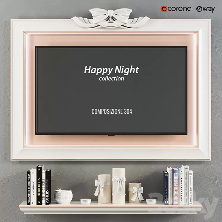 Ferretti e Ferretti TV 3D Model