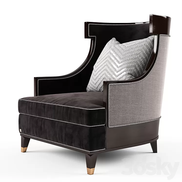 Ferris Rafauli Armchair_2 3D Model