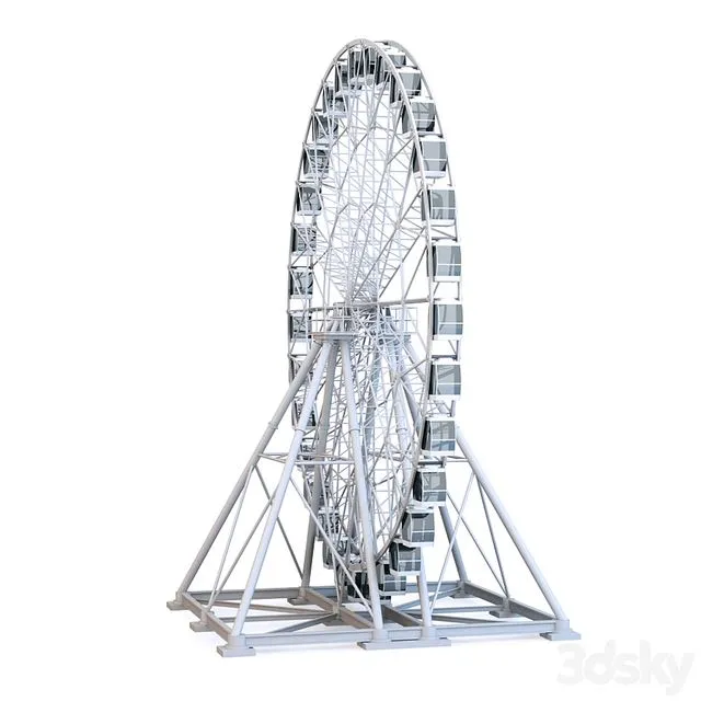 Ferris Wheel 3D Model Ferris Wheel 3D Model