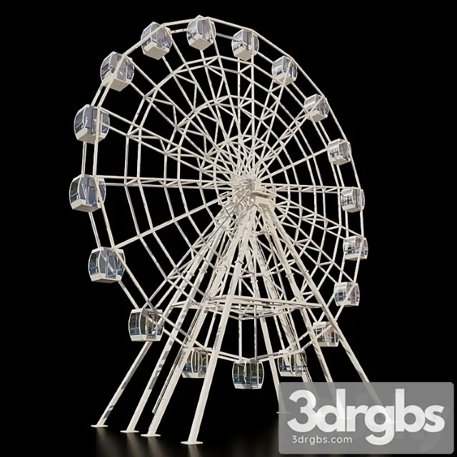 Ferris wheel 3D Model Download
