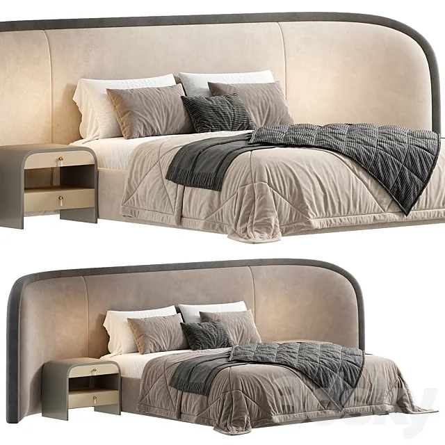 Ferrol Bed 3D Model Ferrol Bed 3D Model