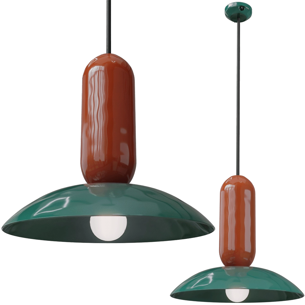 Ferroluce – Pendant lamp C2630 3D Model