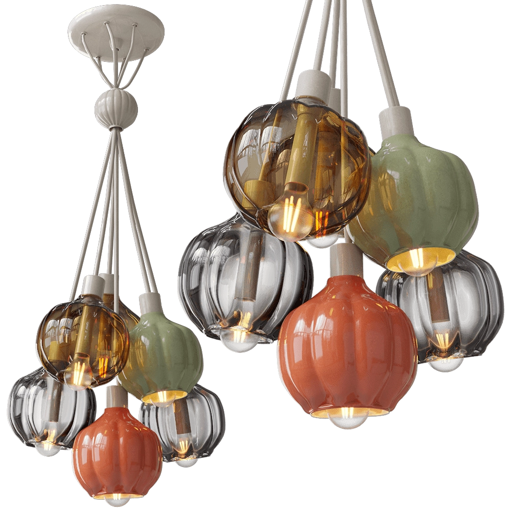 Ferroluce – Pendant lamp C2646 3D Model