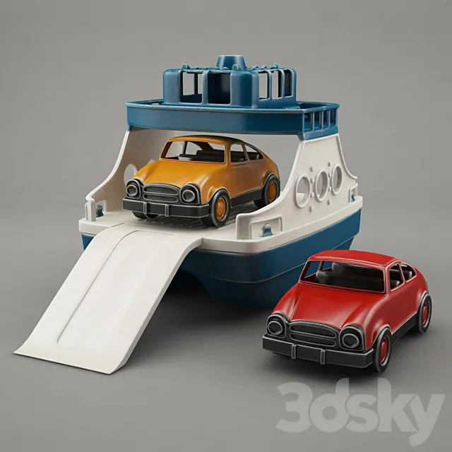 ferry toy 3DModel ferry toy 3DModel