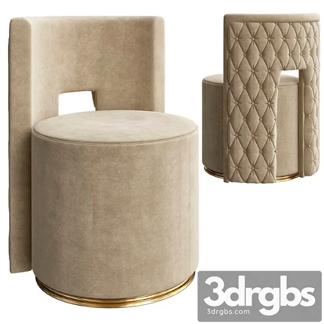 Festino Swivel Easy Chair Kare 3D Model Download