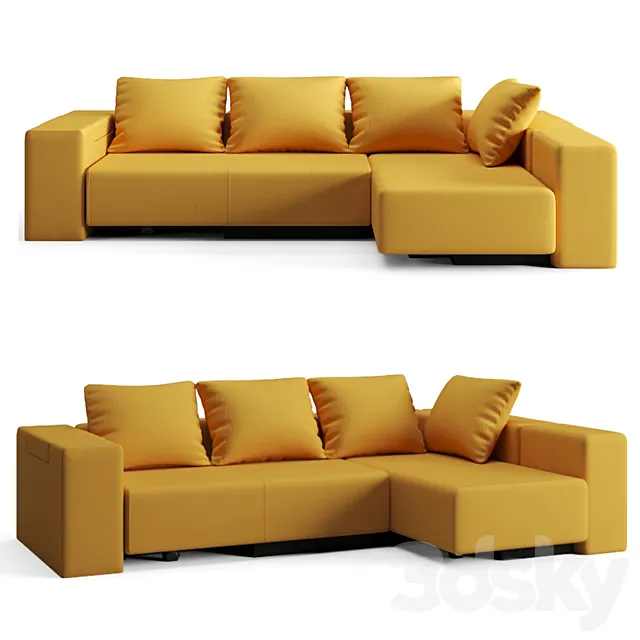 FEYDOM BonBon | Modular convertible sofa 3DModel