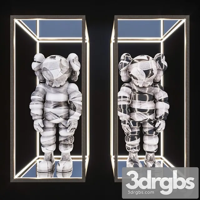 Fi Kaws What Party 3D Model Download