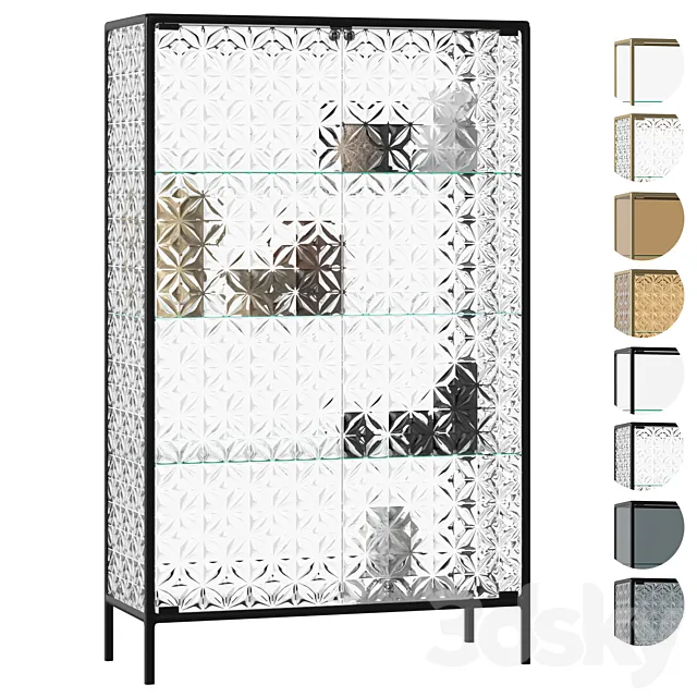 Fiam Echo Showcase 3D Model Fiam Echo Showcase 3D Model