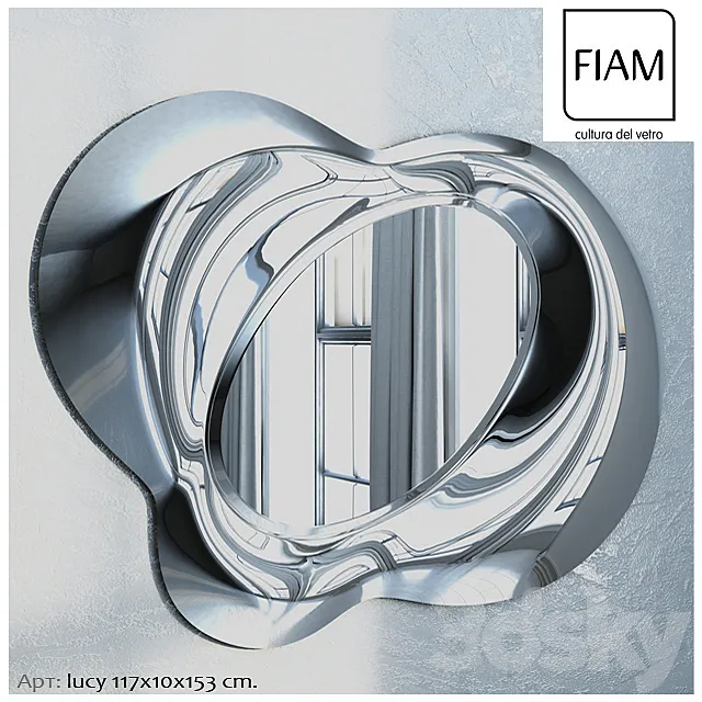 FIAM Mirror – Lucy design Massimiliano e Doriana Fuksas 3D Model