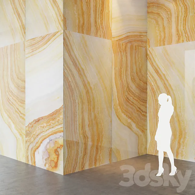Fiandre Precious Stones YELLOW ONIX 300x150 cm onyx slab Tile Set Free Download