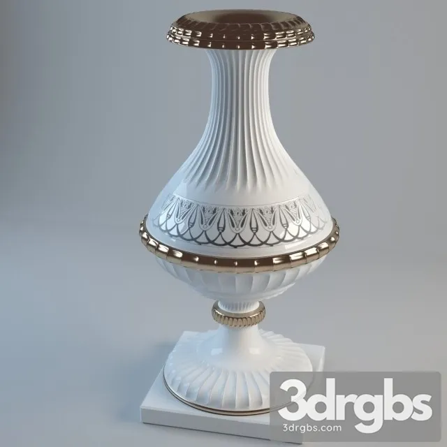 Fiber Flower Pot 3D Model Download