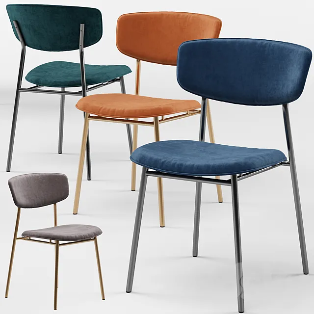 Fifties chair – Calligaris 3D Model