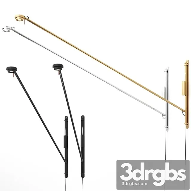 Fifty Fifty Wall Lamp By Hay 3D Model Download Fifty Fifty Wall Lamp By Hay 3D Model Download