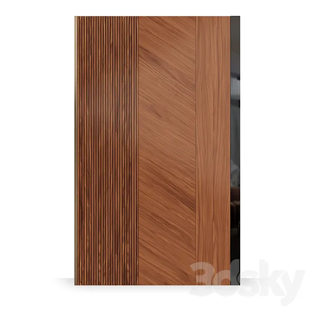 FIFTYFOURMS Brevitas wall panels 3D Model FIFTYFOURMS Brevitas wall panels 3D Model