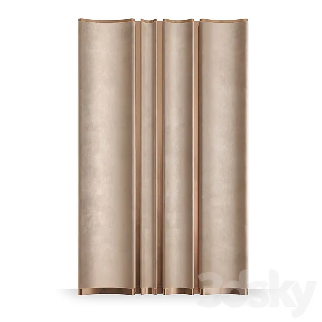 FIFTYFOURMS Corallum Wall Panels 3D Model