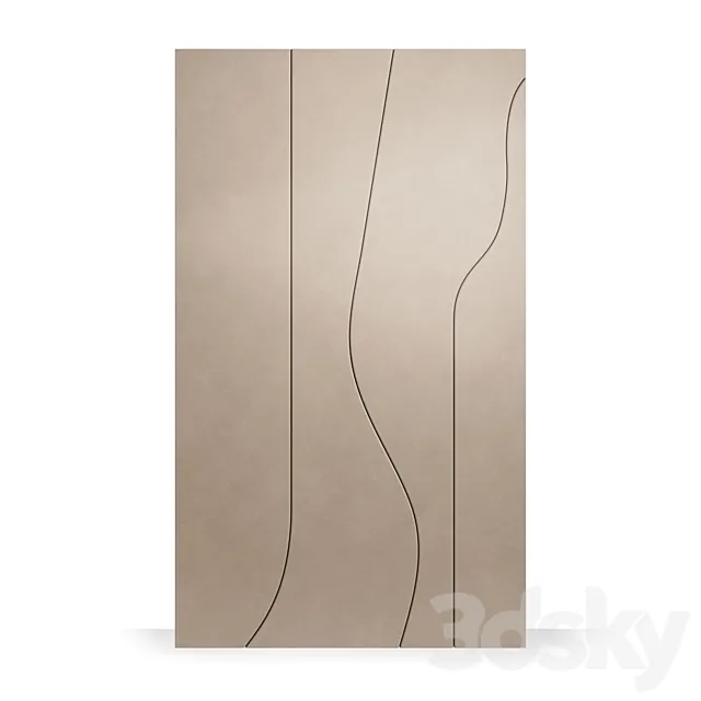 FIFTYFOURMS Nix Wall Panels 3D Model FIFTYFOURMS Nix Wall Panels 3D Model