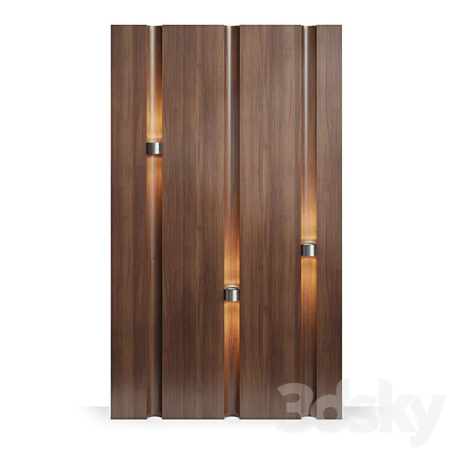 FIFTYFOURMS Wall panels Lux 3D Model FIFTYFOURMS Wall panels Lux 3D Model