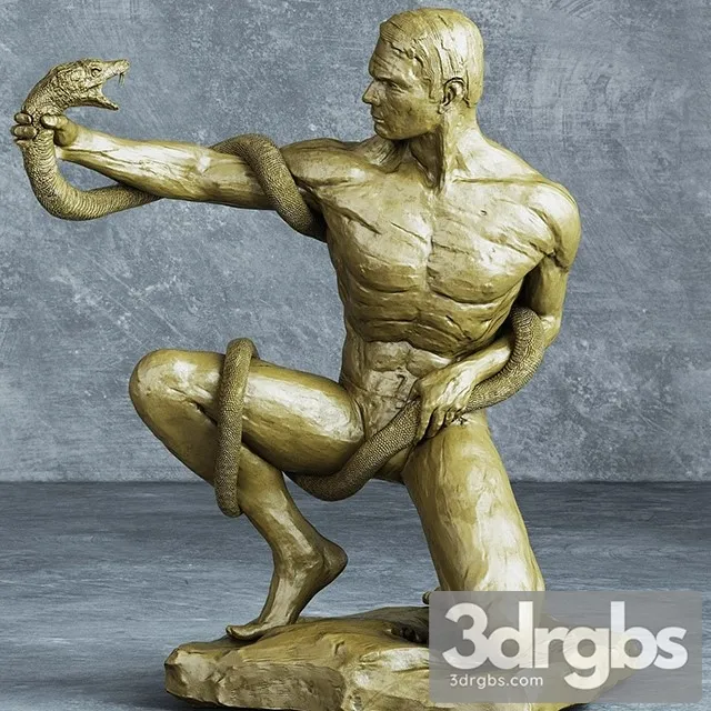 Figurine 09 3D Model Download