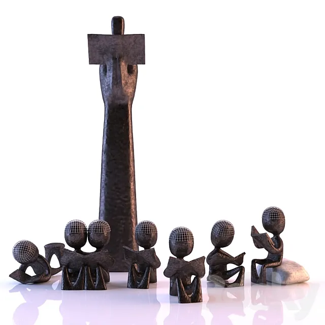 Figurines 3D Model Figurines 3D Model